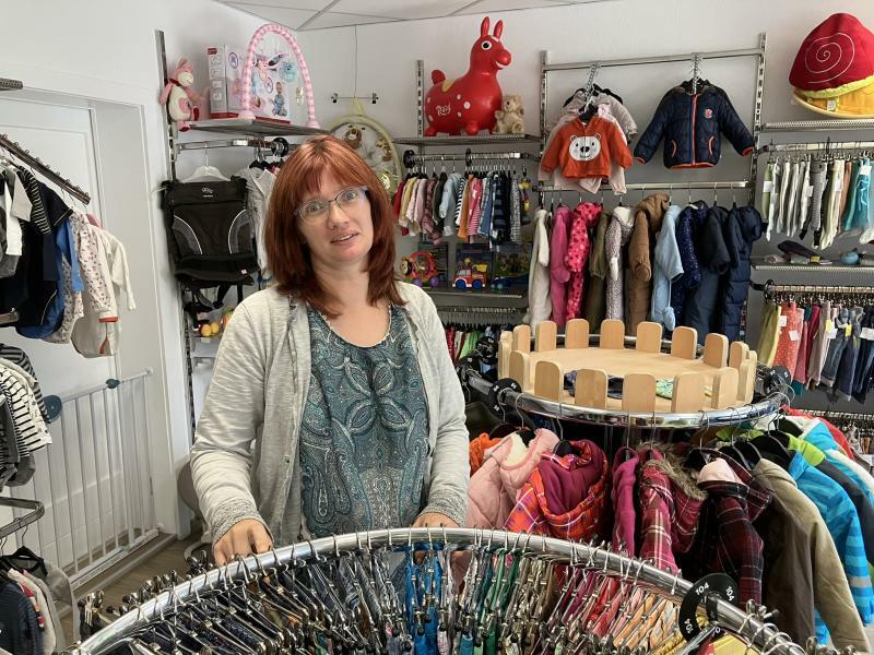 Kinderkunst für Nieskys Schaufenster