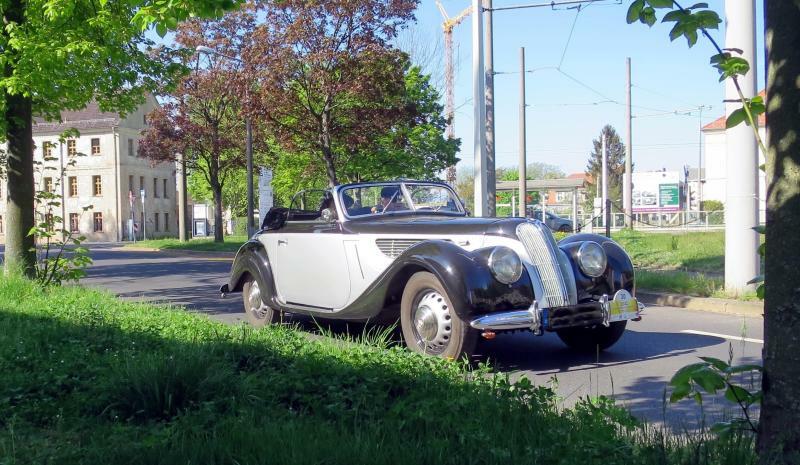 Oldtimerrallye führt von Görlitz bis Diehsa und Gersdorf