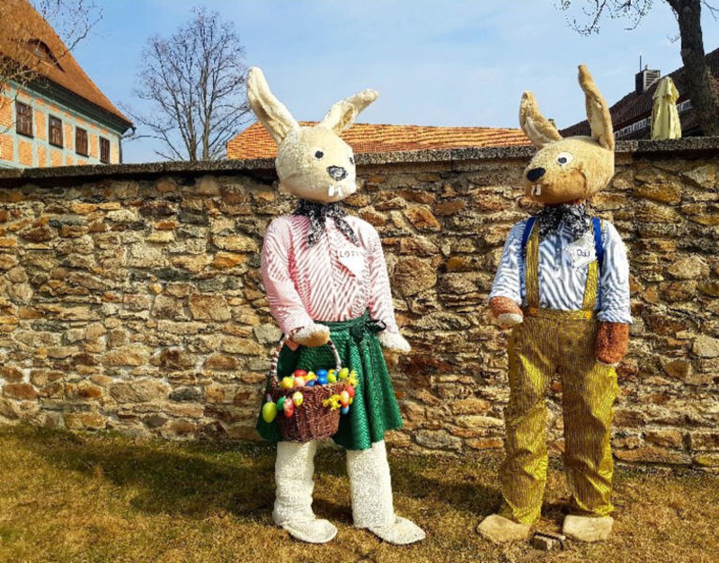 Osterhasenfest auf dem Eibauer Faktorenhof