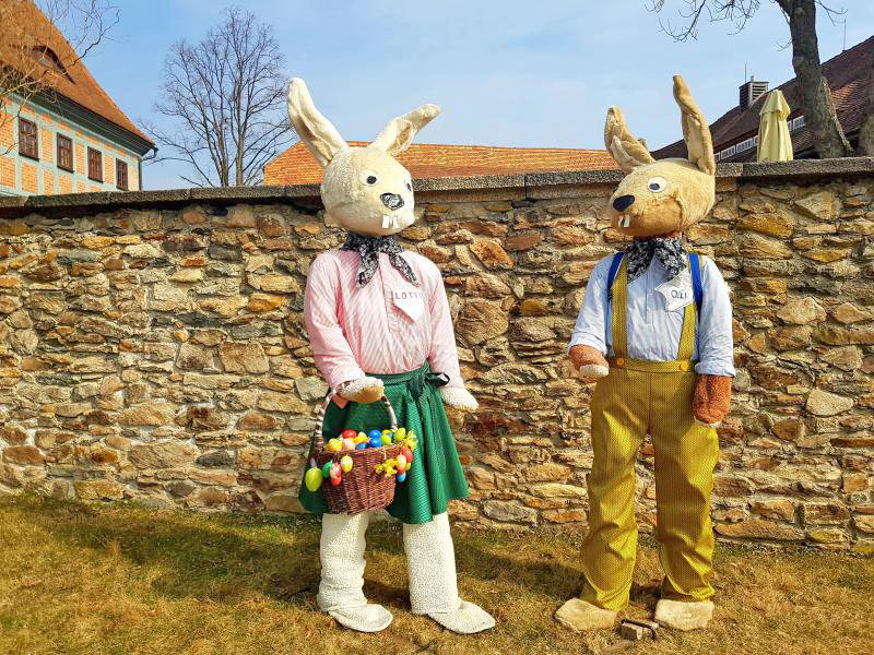 Osterhasenfest auf dem Eibauer Faktorenhof