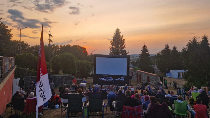 Open-Air-Kino auf dem Eiskellerberg