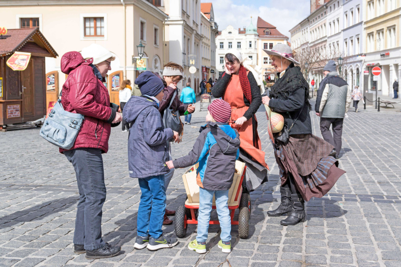 Löbauer Osterhasentag mit  kleiner Tombola