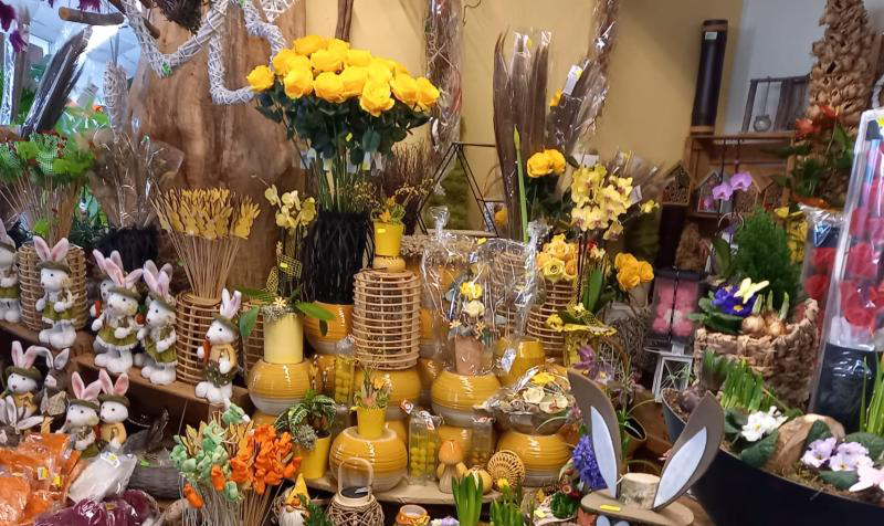 Ostermarkt in der Löbauer Messehalle