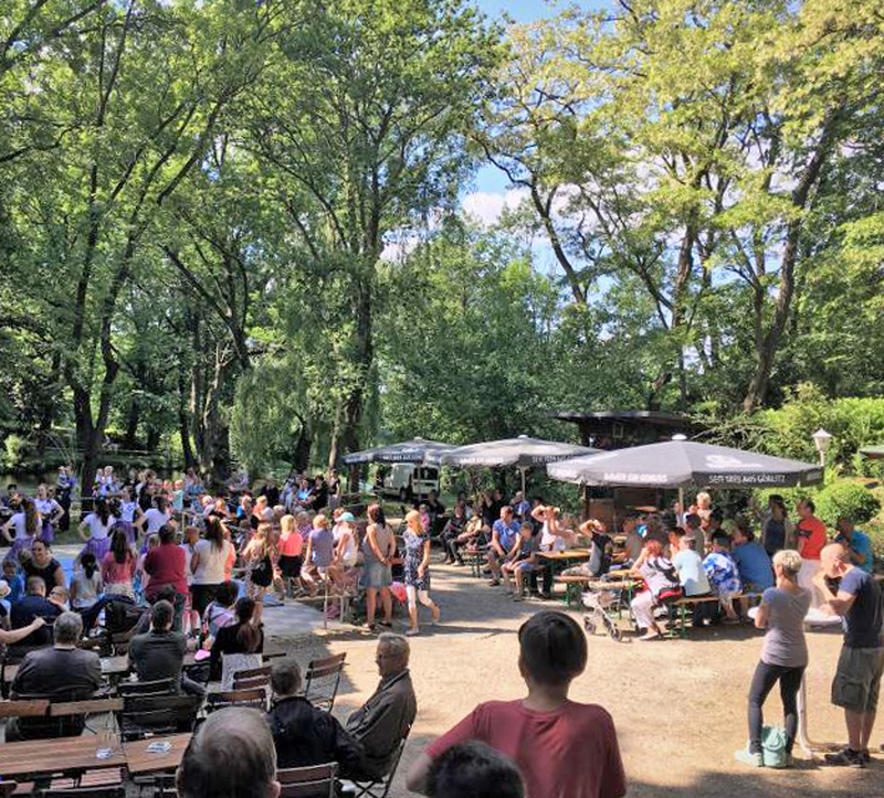 Zum 60. präsentieren die Nieder-Neundorfer ihren Park