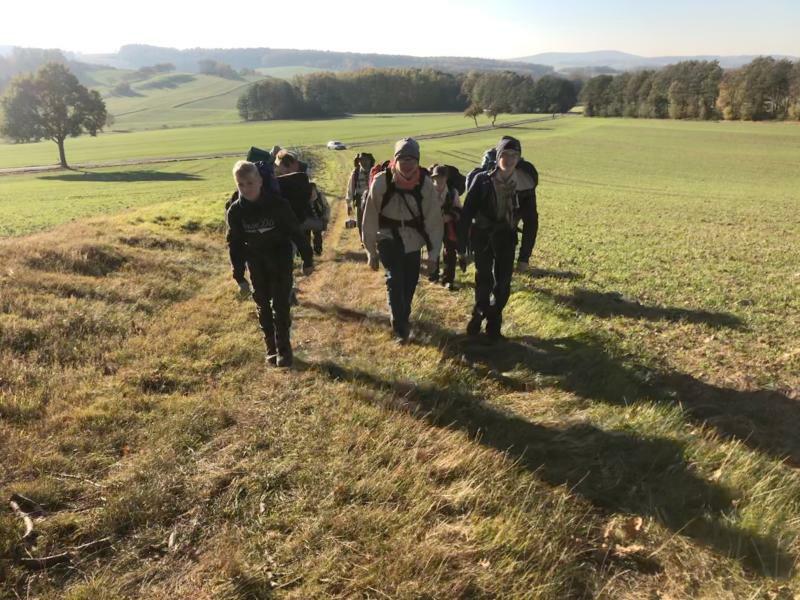 Pfadfinder erklimmen die heimischen Berge