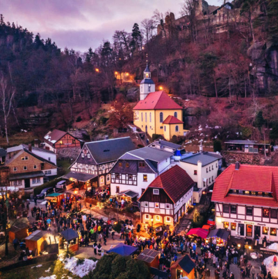 Märchenhafter Advent am Oybin