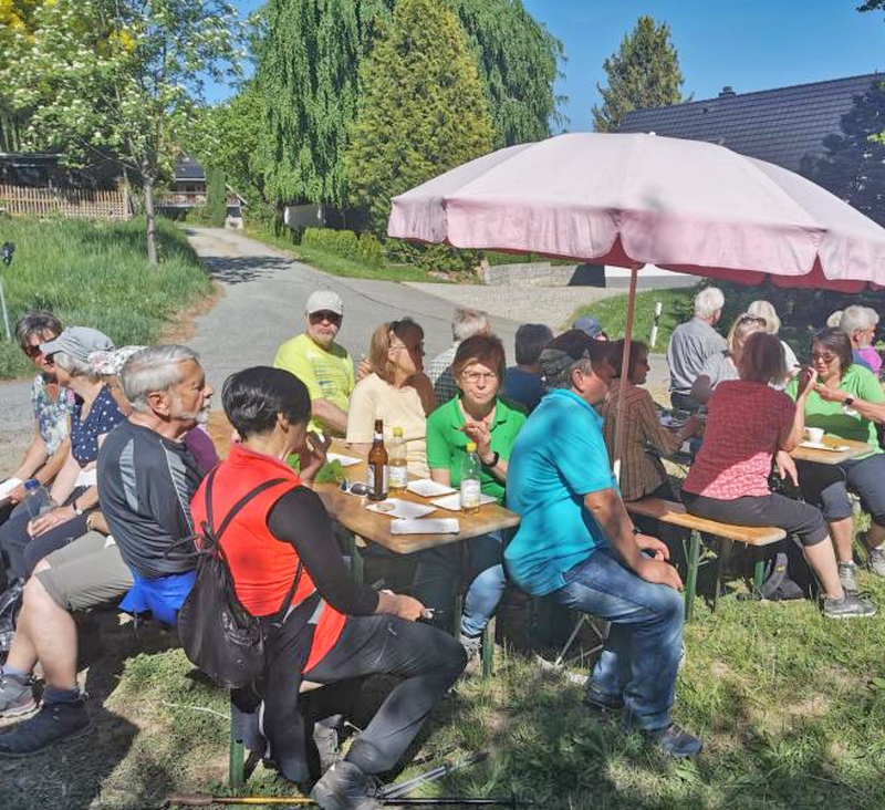 Wanderung quer durch Taubenheim