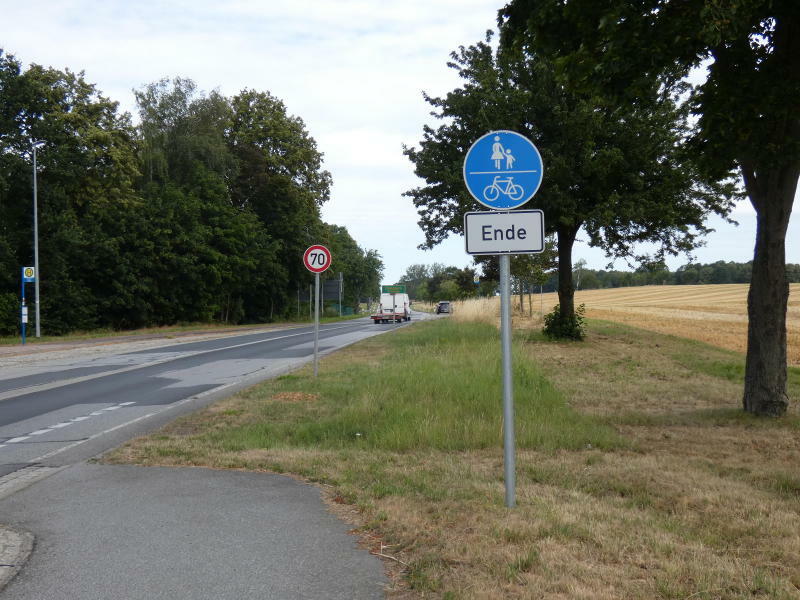 S 106 bei Dreistern bekommt jetzt endlich einen Radweg