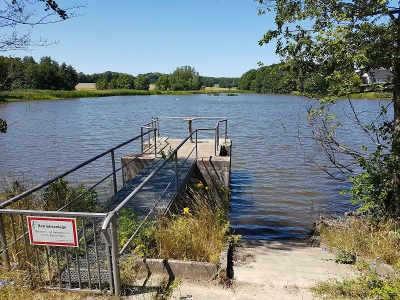 Neues Entlastungsbauwerk für die Talsperre Bautzen