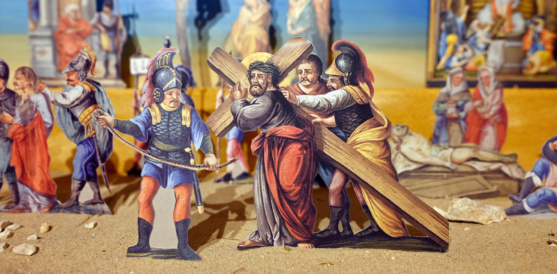 Ausstellung zur Passion Christi im Pilgerhäusl