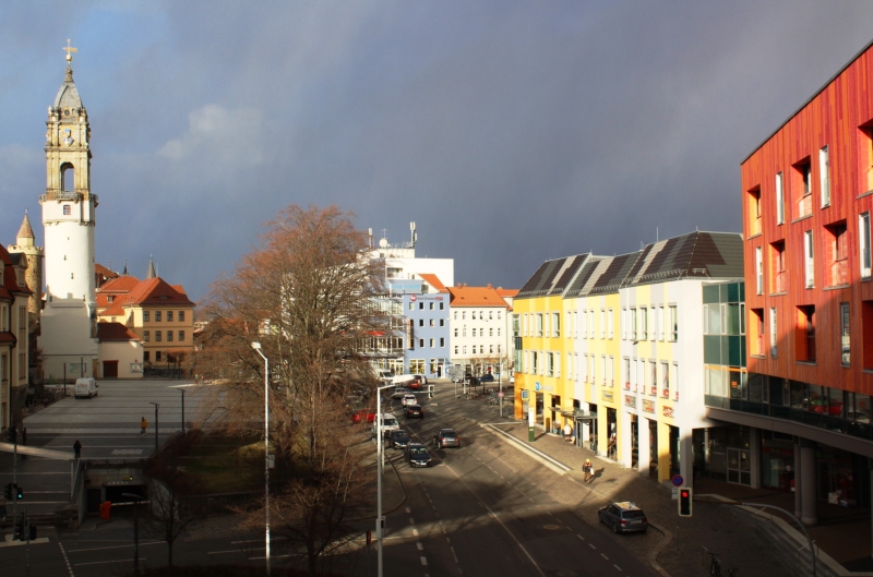 Unwetter zieht über Bautzen