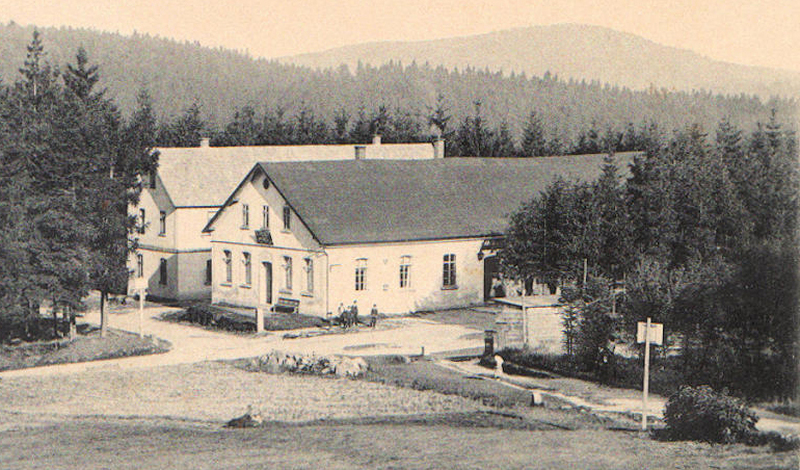 „Bergbauden im Lausitzer Gebirge“