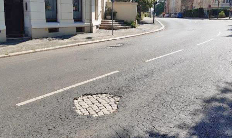 Bahnhofstraße Görlitz derzeit Einbahnstraße