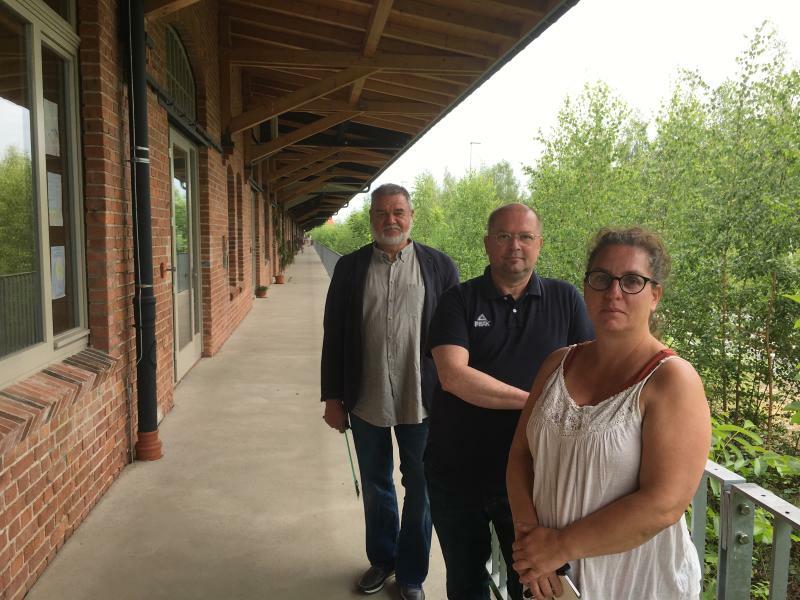 4 x großer Bahnhof für die Waldorfschule Görlitz