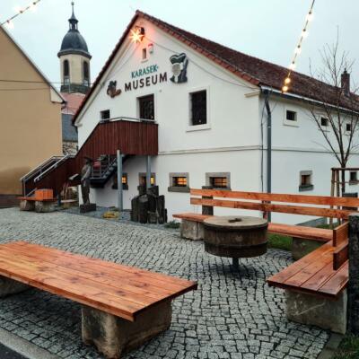 Seifhennersdorf: Karasek begrüßt seine Gäste persönlich