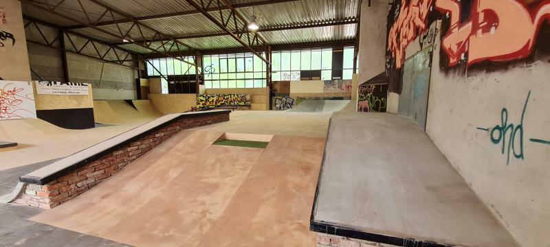 Skatehalle in Seifhennersdorf ist wieder in Betrieb