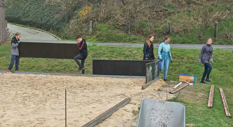 Beach-Soccer-Platz in Kamenz wurde erneuert
