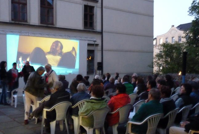 Sommerkino unter freiem Himmel