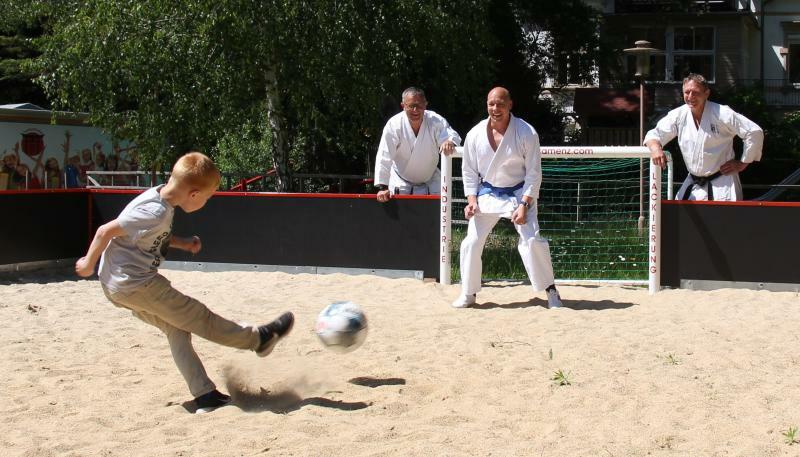 Kamenz: Die Soccer-Anlage ist jetzt fertig!