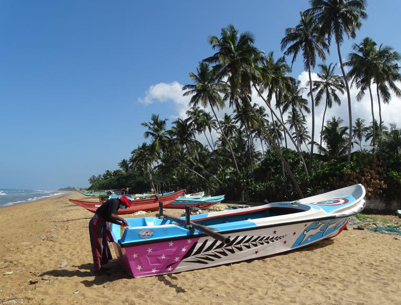 In der Stadtbibliothek: Bildershow über Sri Lanka