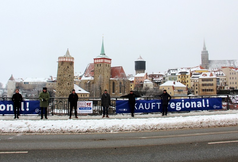 Bautzen setzt ein Zeichen für den von Corona gebeutelten Mittelstand