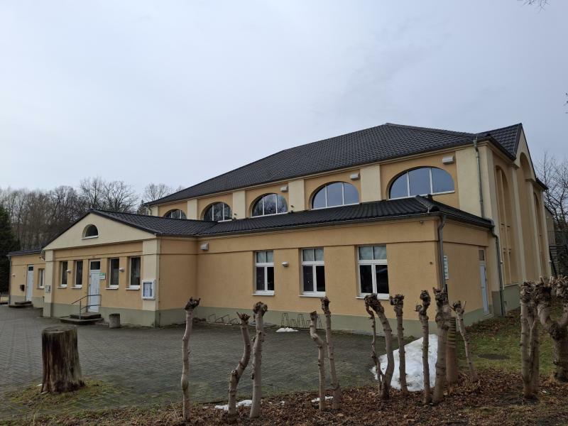 Planung für  die Turnhalle in Schlungwitz