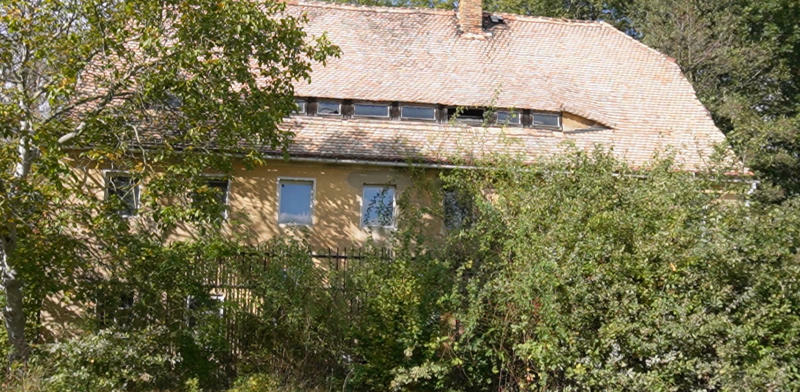 Dach am Verwalterhaus wird notgesichert 
