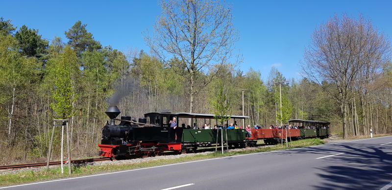 Saisonauftakt 2024 bei der Muskauer Waldeisenbahn