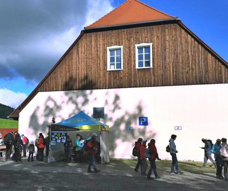 Auf Wanderung in den Frühling