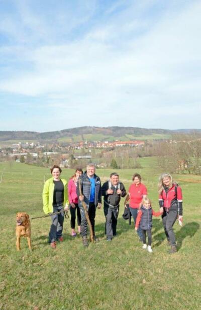 Wilthen empfängt Wanderfreunde