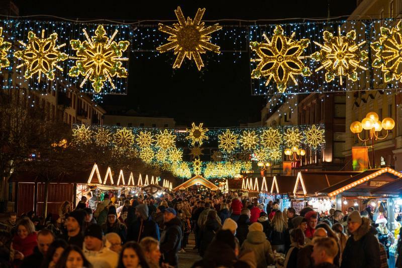 Die Flucht der Deutschen auf den Weihnachtsmarkt Breslau