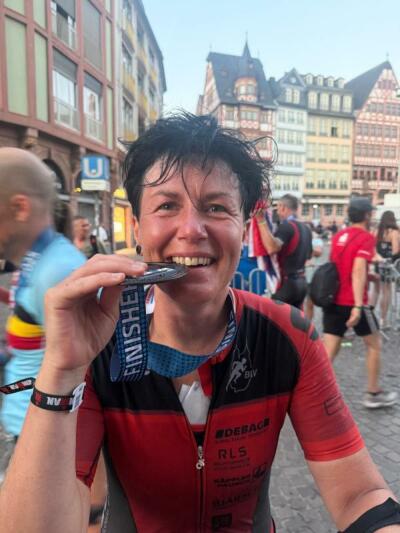 Jeannette ist erste BLV-Ironwoman!