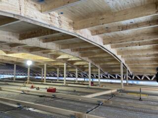 Cunewalde: Turnhalle wird wieder aufgebaut