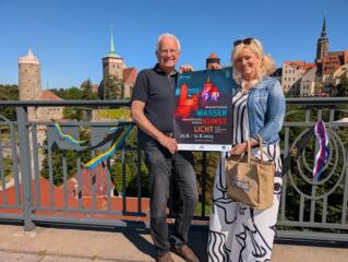Mit Licht und Kunst wird beim Altstadtfestival nicht gegeizt