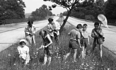 Mit und an der Autobahn Görlitz-Breslau