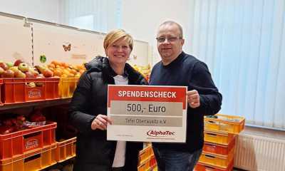 Geldspenden für die Tafeln der Region