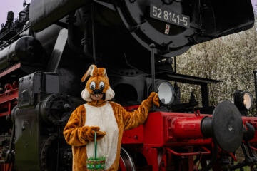 Mit Volldampf zum Osterhasen