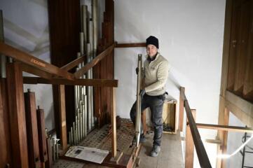 Die Orgel der Stadthalle wird saniert