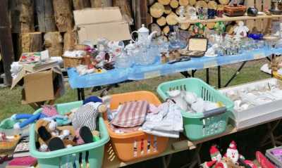 Trödelmarkt in Drausendorf am 6. Juni