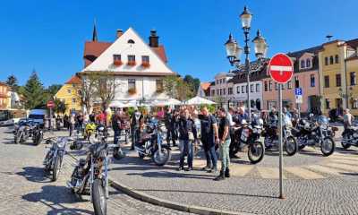 Rothenburger Biker machen Ausflug nach Jauernick-Buschbach