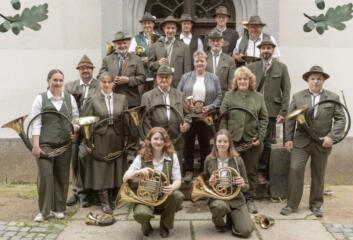 Gaußig: 50 Jahre Jagdhornblasen