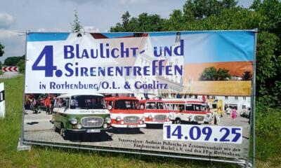 Die Blaulichter werden wieder leuchten