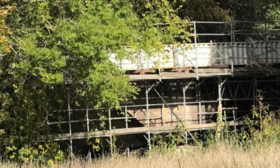 Spreebrücke Großpostwitz ist leicht im Verzug