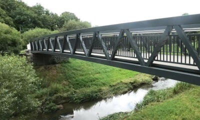 Neue Brücke am Stausee-Rundweg