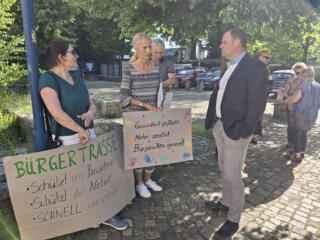 Warum nicht die Bürgertrasse?