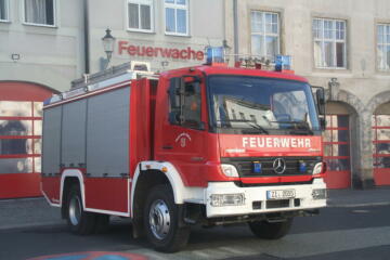 Die Feuerwehr präsentiert sich