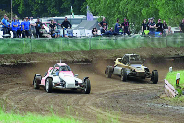 Oberlausitzer Autocrosspiloten stark in Dauban