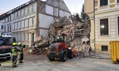 Mehrfamilienhaus in Görlitz eingestürzt