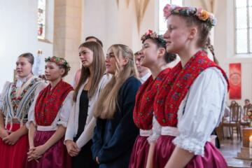 Fest zur Kirchweihe in Göda