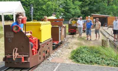Vereinsfest bei der Grubenbahn am Olbersdorfer See